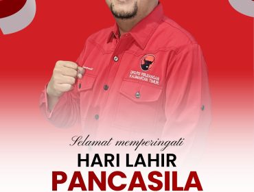 Flyer ucapan Selamat Hari Lahir Pancasila 1 Juni 2026 dari Ketua Komisi II DPRD Kota Samarinda, Iswandi. Menurutnya, Hari Lahir Pancasila bukan sekadar mengenang sejarah lahirnya dasar negara, tetapi juga menjadi momentum untuk memperkokoh semangat kebangsaan, persatuan, dan gotong royong dalam menghadapi berbagai tantangan bangsa. Grafis: Kumalanews.id.
