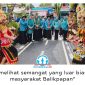 Tim Penggerak PKK Provinsi Kalimantan Timur tiba di Kampung Bungas, Balikpapan, untuk melakukan verifikasi lapangan lomba PKK tingkat Provinsi Kaltim yang berlangsung pada 13–14 Juni 2026. Foto: Dok. TP PKK Balikpapan.