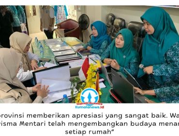 Tim Penggerak PKK Provinsi Kalimantan Timur melakukan verifikasi lapangan lomba PKK tingkat provinsi tahun 2026 di Dasawisma Mentari, Kelurahan Manggar, Kecamatan Balikpapan Timur, Minggu (14/6/2026), untuk menilai program ketahanan pangan dan pemberdayaan masyarakat yang dikembangkan warga. Foto: Dok. TP PKK Balikpapan.