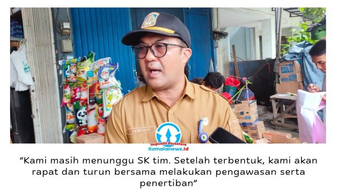 
 Kepala Dinas Perdagangan Kota Balikpapan, Haemusri Umar, menyampaikan bahwa pembentukan tim terpadu pengawasan toko swalayan masih menunggu terbitnya Surat Keputusan (SK) pemerintah daerah sebelum melakukan pengawasan dan penertiban bersama lintas instansi. Foto: M Hilmansyah.