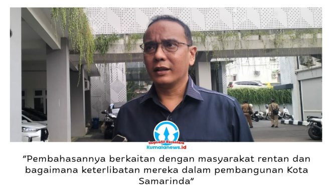 
 Ketua Komisi IV DPRD Kota Samarinda, Mohammad Novan Syahronny Pasie, menegaskan bahwa pelibatan kelompok rentan dalam pembangunan menjadi langkah penting untuk menekan angka kemiskinan dan meningkatkan kesejahteraan masyarakat di Kota Samarinda. Foto: Yana Ashari.