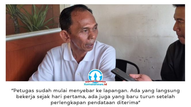 
 Kepala BPS Kota Samarinda, Supriyanto, menyampaikan bahwa pelaksanaan Sensus Ekonomi 2026 telah dimulai dengan pendataan di berbagai wilayah. Pada tahap awal, BPS juga melakukan pendataan terhadap sejumlah pejabat daerah sebelum menjangkau pelaku usaha dan masyarakat secara luas.