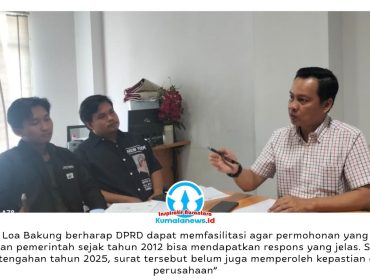 Sekretaris Komisi I DPRD Kota Samarinda, Ronal Stephen Lonteng, mendesak percepatan kepastian hibah lahan TPU bagi warga Loa Bakung dan Sungai Kunjang, mengingat kebutuhan lahan pemakaman yang semakin mendesak dan telah lama dinantikan masyarakat. Foto: Yana Ashari.