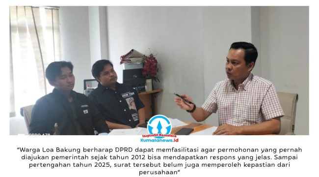 Sekretaris Komisi I DPRD Kota Samarinda, Ronal Stephen Lonteng, mendesak percepatan kepastian hibah lahan TPU bagi warga Loa Bakung dan Sungai Kunjang, mengingat kebutuhan lahan pemakaman yang semakin mendesak dan telah lama dinantikan masyarakat. Foto: Yana Ashari.