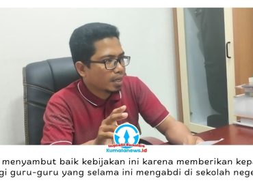 Anggota Komisi IV DPRD Kota Samarinda, Ismail Latisi, mengapresiasi terbitnya Surat Edaran Menteri Pendidikan Dasar dan Menengah Nomor 7 Tahun 2026 tentang penugasan guru non-ASN pada satuan pendidikan yang diselenggarakan pemerintah daerah. Kebijakan tersebut dinilai memberikan kepastian hukum bagi guru honorer yang selama ini mengabdi di sekolah negeri serta membantu menjaga keberlangsungan proses belajar mengajar. Foto: Yana Ashari.