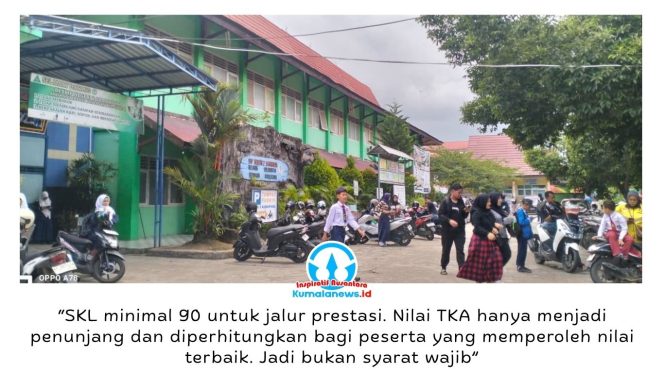 
 Gedung SMP Negeri 2 Samarinda. Sekolah tersebut akan memulai tahapan Sistem Penerimaan Murid Baru (SPMB) Tahun Ajaran 2026/2027 pada 11 Juni 2026 dengan mekanisme yang sebagian besar masih mengacu pada ketentuan tahun sebelumnya. Foto: Yana Ashari.