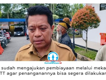 Kepala Disdikbud Kota Balikpapan, Irfan Taufik, menyampaikan pihaknya telah mengajukan penggunaan dana Belanja Tidak Terduga (BTT) untuk mempercepat perbaikan akses jalan menuju SDN 022 Balikpapan Timur. Foto: M Hilmansyah.