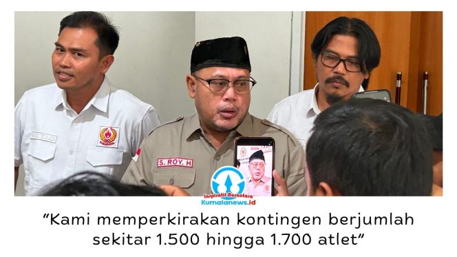 
 Ketua Harian KONI Kota Samarinda, Roy Hendrayanto, menyampaikan KONI memperkirakan akan memberangkatkan 1.500 hingga 1.700 atlet pada Porprov Kalimantan Timur 2026 di Kabupaten Paser sebagai dasar penyusunan kebutuhan anggaran kontingen.