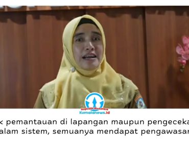 Kepala Inspektorat Kota Balikpapan, Silvia Rahmadina, menjelaskan pihaknya memperketat pengawasan pelaksanaan Sistem Penerimaan Murid Baru (SPMB) 2026 dengan menerjunkan tim auditor ke sejumlah sekolah guna memastikan proses penerimaan berlangsung transparan, objektif, akuntabel, dan bebas dari praktik kecurangan. Foto: M Hilmansyah.