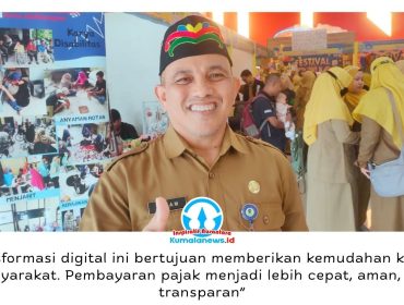 Kepala BPPRD Kota Balikpapan, Idham Mustari, menjelaskan bahwa digitalisasi layanan perpajakan menjadi langkah strategis Pemerintah Kota Balikpapan untuk menghadirkan pelayanan publik yang lebih mudah, cepat, transparan, dan sesuai dengan perkembangan teknologi serta kebutuhan masyarakat. Foto: M Hilmansyah.
