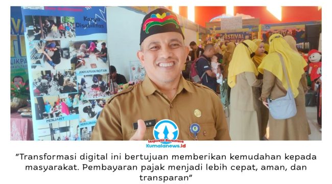 Kepala BPPRD Kota Balikpapan, Idham Mustari, menjelaskan bahwa digitalisasi layanan perpajakan menjadi langkah strategis Pemerintah Kota Balikpapan untuk menghadirkan pelayanan publik yang lebih mudah, cepat, transparan, dan sesuai dengan perkembangan teknologi serta kebutuhan masyarakat. Foto: M Hilmansyah.
