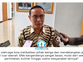 Ketua Komisi IV DPRD Kota Samarinda, Mohammad Novan Syahronny Pasie, mendorong optimalisasi pengelolaan aset olahraga oleh Disporapar guna meningkatkan Pendapatan Asli Daerah (PAD). Foto: Yana Ashari.