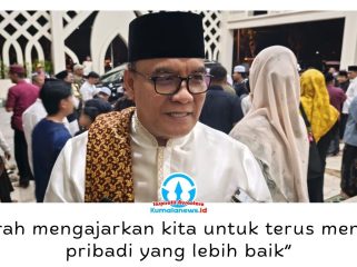 Wakil Wali Kota Balikpapan, Dr. Ir. H. Bagus Susetyo, M.M., menyebut peringatan Tahun Baru Islam menjadi momentum untuk introspeksi diri, memperkuat keimanan, serta memperkokoh persatuan dan keharmonisan di tengah keberagaman. Foto: M Hilmansyah.