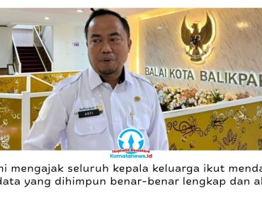 Kepala Dinas Sosial Kota Balikpapan, Arfiansyah, mengatakan partisipasi seluruh warga diperlukan untuk menghasilkan data yang akurat sebagai dasar evaluasi sebelum sistem Perlindungan Sosial Digital diterapkan secara nasional. Foto: M Hilmansyah.