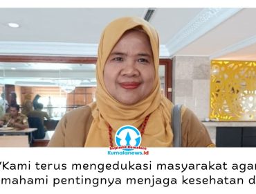 Kepala Dinas Kesehatan Kota Balikpapan, Alwiati, menegaskan pencegahan perilaku seksual berisiko harus dimulai dari keluarga melalui penguatan pendidikan karakter dan agama sebagai upaya menekan penularan HIV/AIDS serta penyakit menular seksual lainnya, Senin (6/7/2026). Foto: M Hilmansyah.