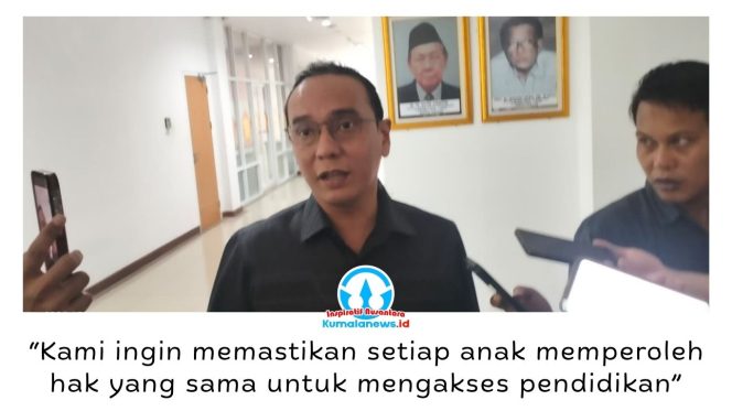 
 Ketua Komisi IV DPRD Kota Samarinda, Mohammad Novan Syahronny Pasie, memberikan keterangan usai hearing bersama Disdikbud Kota Samarinda terkait evaluasi program Tahun Anggaran 2026 dan pembahasan rencana kegiatan Tahun Anggaran 2027. Foto: Yana Ashari.