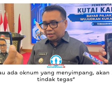 Bupati Kutai Kartanegara, Aulia Rahman Basri, menegaskan Pemkab Kukar tetap melanjutkan program perlengkapan sekolah gratis bagi peserta didik baru jenjang SD dan SMP pada tahun ajaran 2026/2027 sebagai upaya meringankan beban orang tua dan mendukung pemerataan pendidikan. Foto: Fairuzzabady.