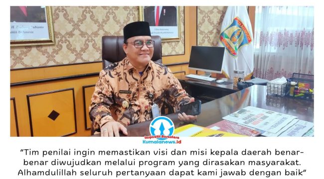 Wakil Wali Kota Balikpapan, Bagus Susetyo, menyampaikan optimisme Pemkot Balikpapan meraih Penghargaan Pembangunan Daerah (PPD) 2026 tingkat nasional usai lolos ke lima besar nominasi kabupaten/kota terbaik di Indonesia. Foto: M Hilmansyah.