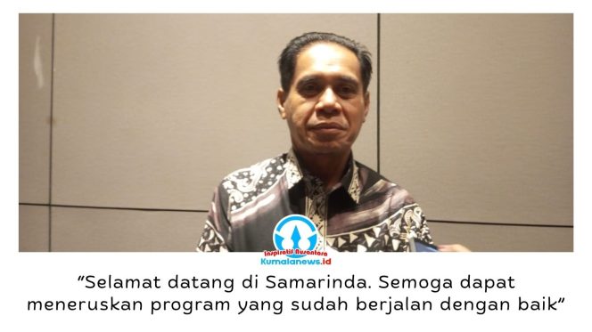 
 Ketua DPRD Kota Samarinda, Helmi Abdullah, menghadiri pisah sambut Komandan Denpom VI/1 Samarinda di Hotel Mercure Samarinda, Kamis (9/7/2026). Ia berharap pergantian kepemimpinan semakin memperkuat sinergi dalam menjaga keamanan dan ketertiban di Kota Samarinda. Foto: Yana Ashari.