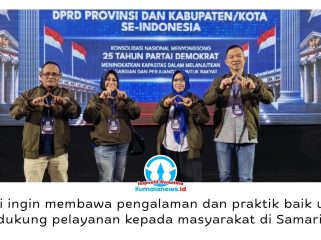 Ketua Fraksi Partai Demokrat DPRD Kota Samarinda, Viktor Yuan, bersama anggota fraksi Sri Puji Astuti, Marlina, dan Muhammad Andriansyah (Aan), melakukan kunjungan kerja ke Sekretariat DPRD Kota Yogyakarta, Jumat (10/7/2026), sebagai bagian dari rangkaian pasca-Bimteknas Nasional Partai Demokrat.