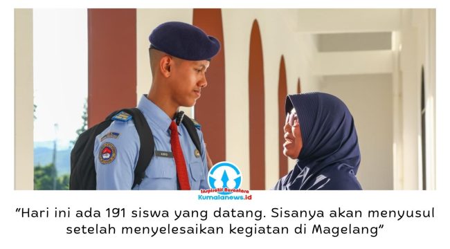 Sebanyak 191 siswa angkatan pertama SMA Taruna Nusantara Kampus IKN tiba di Kawasan Inti Pusat Pemerintahan (KIPP) Ibu Kota Nusantara, Kamis (9/7/2026), menandai dimulainya aktivitas pendidikan di kampus baru tersebut. Foto: Humas Otorita Ibu Kota Nusantara.
