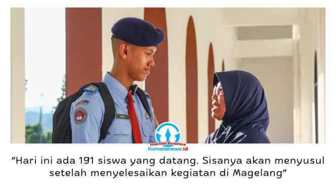 
 Sebanyak 191 siswa angkatan pertama SMA Taruna Nusantara Kampus IKN tiba di Kawasan Inti Pusat Pemerintahan (KIPP) Ibu Kota Nusantara, Kamis (9/7/2026), menandai dimulainya aktivitas pendidikan di kampus baru tersebut. Foto: Humas Otorita Ibu Kota Nusantara.