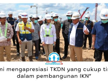 Komisi VII DPR RI meninjau pembangunan di Kawasan Inti Pusat Pemerintahan (KIPP) IKN, Jumat (10/7/2026). Dalam kunjungan tersebut, Komisi VII mengapresiasi tingginya TKDN serta mendorong penguatan UMKM dan pengembangan pariwisata sebagai penggerak ekonomi kawasan. Foto: Humas IKN.