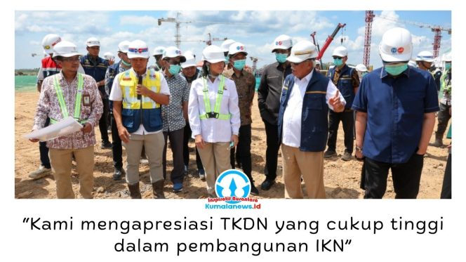 
 Komisi VII DPR RI meninjau pembangunan di Kawasan Inti Pusat Pemerintahan (KIPP) IKN, Jumat (10/7/2026). Dalam kunjungan tersebut, Komisi VII mengapresiasi tingginya TKDN serta mendorong penguatan UMKM dan pengembangan pariwisata sebagai penggerak ekonomi kawasan. Foto: Humas IKN.