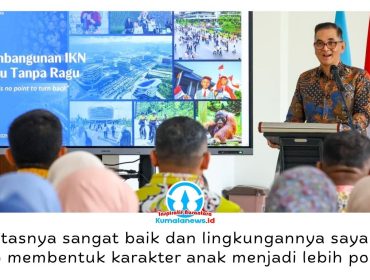 Sejumlah orang tua siswa SMA Taruna Nusantara Kampus IKN Angkatan 36 mengikuti kegiatan silaturahmi di SMA Taruna Nusantara Kampus IKN, Jumat (10/7/2026). Foto: Humas IKN.