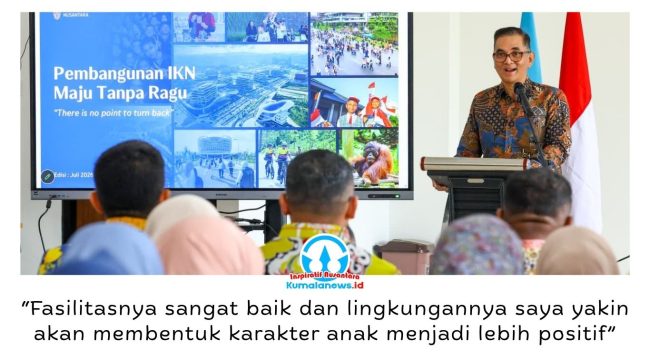 Sejumlah orang tua siswa SMA Taruna Nusantara Kampus IKN Angkatan 36 mengikuti kegiatan silaturahmi di SMA Taruna Nusantara Kampus IKN, Jumat (10/7/2026). Foto: Humas IKN.