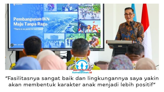 
 Sejumlah orang tua siswa SMA Taruna Nusantara Kampus IKN Angkatan 36 mengikuti kegiatan silaturahmi di SMA Taruna Nusantara Kampus IKN, Jumat (10/7/2026). Foto: Humas IKN.
