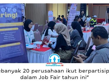 Para pencari kerja mengikuti sesi walk-in interview pada Job Fair Kukar 2026 di Gedung PKM Tenggarong Seberang, Kabupaten Kutai Kartanegara, Selasa (14/7/2026). Foto: Fairuzzabady.