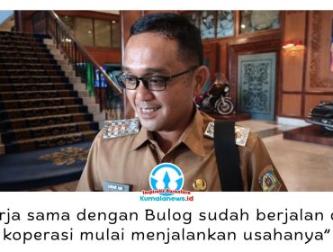Camat Balikpapan Utara, Umar Adi, memberikan keterangan, Selasa (14/7/2026). Pemerintah Kecamatan Balikpapan Utara terus memperkuat Koperasi Merah Putih di seluruh kelurahan untuk mendorong pertumbuhan ekonomi masyarakat, sementara sejumlah koperasi telah mulai menjalankan aktivitas usaha. Foto: M Hilmansyah.
