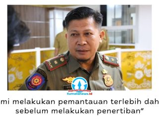 Kepala Satpol PP Kota Balikpapan, Boedi Liliono, menjelaskan penertiban pengamen dilakukan berdasarkan hasil pemantauan petugas di lapangan dan dilaksanakan sesuai prosedur yang berlaku. M Hilmansyah.
