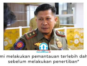 Kepala Satpol PP Kota Balikpapan, Boedi Liliono, menjelaskan penertiban pengamen dilakukan berdasarkan hasil pemantauan petugas di lapangan dan dilaksanakan sesuai prosedur yang berlaku. M Hilmansyah.