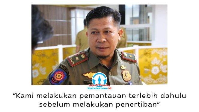 
 Kepala Satpol PP Kota Balikpapan, Boedi Liliono, menjelaskan penertiban pengamen dilakukan berdasarkan hasil pemantauan petugas di lapangan dan dilaksanakan sesuai prosedur yang berlaku. M Hilmansyah.