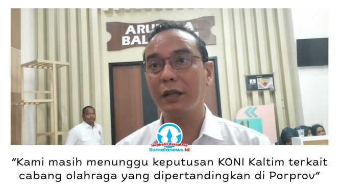 
 Ketua Komisi IV DPRD Kota Samarinda, Mohammad Novan Syahronny Pasie, memberikan keterangan terkait dua kendala utama persiapan kontingen Samarinda menuju Porprov Kaltim 2026, yakni belum adanya kepastian cabang olahraga yang dipertandingkan serta keterbatasan anggaran operasional tahap awal. Foto: Yana Ashari.