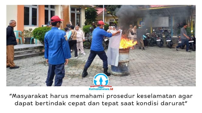 
 BPBD Kota Balikpapan bersama PT Kilang Pertamina Balikpapan (KPB) menggelar sosialisasi keselamatan dan edukasi kedaruratan bagi warga Kecamatan Balikpapan Barat, Rabu (22/7/2026), guna meningkatkan kesiapsiagaan masyarakat, khususnya di kawasan ring satu kilang. Foto: M Hilmansyah.