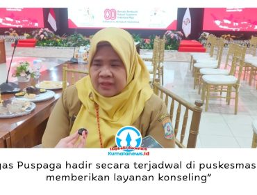 Kepala Dinas Kesehatan Kota Balikpapan, Alwiati, menyampaikan petugas Puspaga secara berkala memberikan layanan konseling di sejumlah puskesmas sebagai upaya memperkuat kesehatan mental remaja dan ketahanan keluarga. Foto: M Hilmansyah.