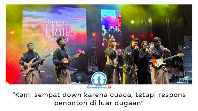 
 Grup musik asal Kutai Kartanegara, Petala Borneo, membawakan lagu 