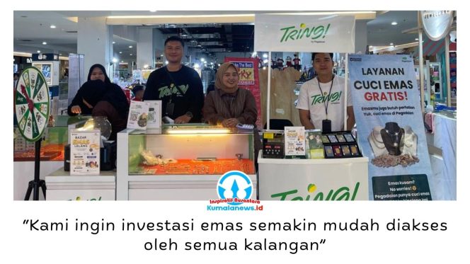 
 PT Pegadaian (Persero) Area Samarinda menggelar Bazar dan Literasi Emas di Kota Samarinda sebagai upaya meningkatkan literasi keuangan sekaligus mengedukasi masyarakat tentang investasi emas yang aman, mudah, dan terjangkau.