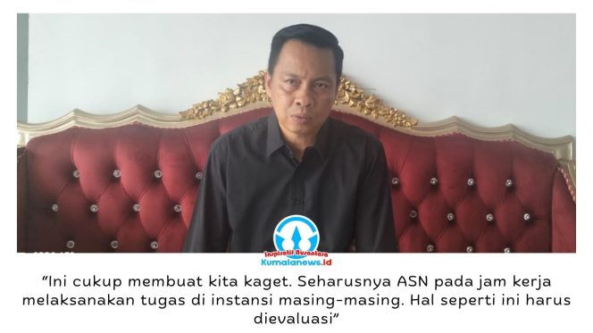 
 Sekretaris Komisi I DPRD Kota Samarinda, Ronal Stephen Lonteng, menyoroti dugaan ASN yang tidak berada di tempat tugas saat jam kerja dan meminta pemerintah memperketat pengawasan demi menjaga kualitas pelayanan publik. Foto: Yana Ashari.