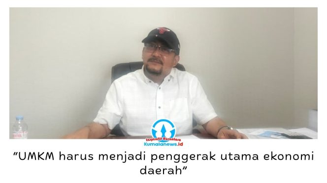 
 Ketua Komisi II DPRD Kota Samarinda, Iswandi, menegaskan penguatan UMKM harus menjadi prioritas pembangunan ekonomi daerah melalui peningkatan daya saing, akses permodalan, dan pemberdayaan pelaku usaha agar mampu mendorong pertumbuhan ekonomi yang inklusif, di Gedung DPRD Kota Samarinda, Rabu (29/7/2026). Foto: Yana Ashari.