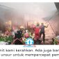 Pemerintah Kota Balikpapan masih menunggu hasil penyelidikan kepolisian untuk memastikan penyebab kebakaran yang menghanguskan puluhan kios di Pasar Sepinggan. Dugaan awal mengarah pada korsleting listrik, namun penyebab pasti masih dalam proses investigasi. Foto: M Hilmansyah.