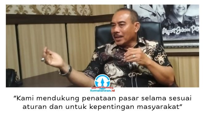 
 Wakil Ketua DPRD Kota Samarinda, Ahmad Vananzha, menegaskan penataan Pasar Pagi dan Pasar Subuh harus mengutamakan perlindungan hak masyarakat serta dilakukan sesuai aturan tanpa menghambat pembangunan daerah. Foto: Yana Ashari.