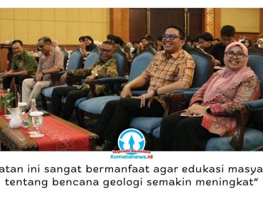 Wali Kota Samarinda, Andi Harun, mengajak masyarakat meningkatkan kesiapsiagaan terhadap potensi bencana geologi melalui edukasi yang berkelanjutan. Ajakan tersebut disampaikannya usai menghadiri Sosialisasi Mitigasi Bencana Geologi yang digelar Komisi XII DPR RI bersama Kementerian ESDM di Hotel Bumi Senyiur, Samarinda, Kamis (30/7/2026). Foto: Humas Pemkot Samarinda.