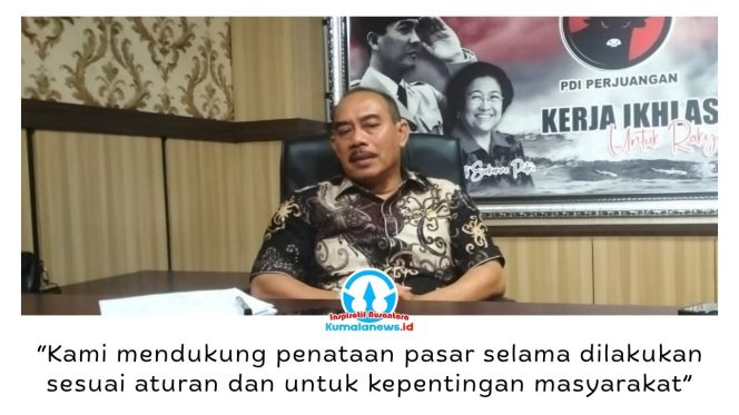 
 Wakil Ketua DPRD Kota Samarinda, Ahmad Vananzha, menegaskan penataan Pasar Pagi dan Pasar Subuh harus tetap melindungi hak masyarakat serta berjalan sesuai aturan. Foto: Yana Ashari.