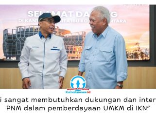 Kepala Otorita IKN, Basuki Hadimuljono, menerima kunjungan jajaran PT Permodalan Nasional Madani (Persero) di Kantor Otorita IKN, Kawasan Inti Pusat Pemerintahan (KIPP) Nusantara, Senin (3/8/2026). Foto: Humas Otorita IKN.