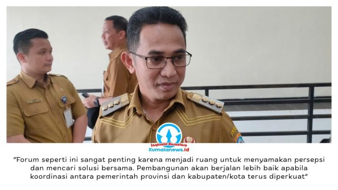 
 Wali Kota Balikpapan Dr. H. Rahmad Mas'ud, S.E., M.E. menegaskan pentingnya sinergi antara pemerintah provinsi dan kabupaten/kota serta percepatan penyaluran bantuan keuangan dan dana bagi hasil guna mendukung kelancaran pembangunan daerah. Foto: M Hilmansyah.