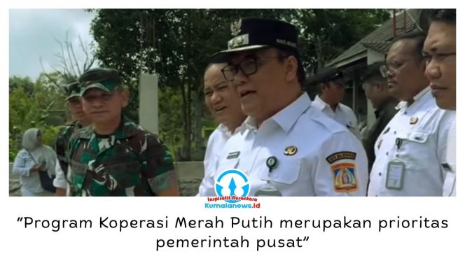 
 Wakil Wali Kota Balikpapan, Dr. Ir. H. Bagus Susetyo, M.M., meninjau pembangunan dan operasional Koperasi Kelurahan Merah Putih (KKMP) di Balikpapan Timur, Rabu (5/8/2026). Foto: M Hilmansyah.